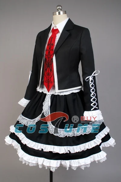 Костюм для косплея Dangan Ronpa Danganronpa Celestia Ludenberg полный комплект Женский костюм на