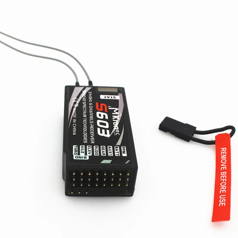 Радиоуправляемый приемник DSMX AR6210 2 4 ГГц 6CH MKron DSM2 S603 Surpass AR6200 PPM DX6i JR DX7 DX8 для