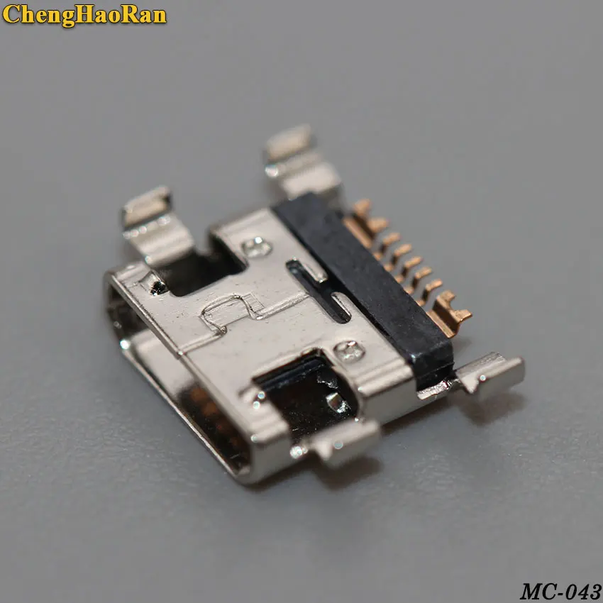 ChengHaoRan 10 шт. для samsung S3 S4 MINI I8190 S7562 s7560 S7268 S7582 S7562i micro usb разъем для зарядки