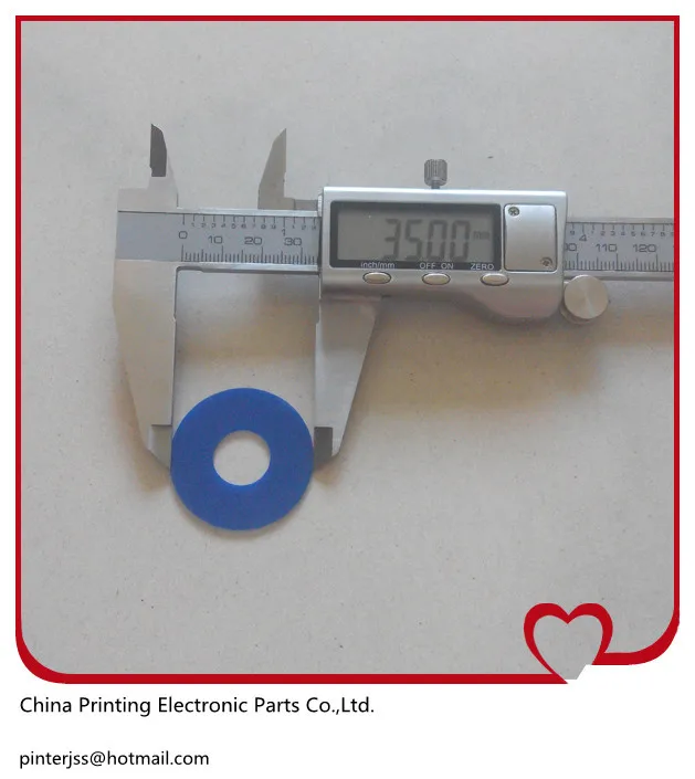 

100 pieces Hengoucn rubber sucker for offset printing machine 35x14x1mm