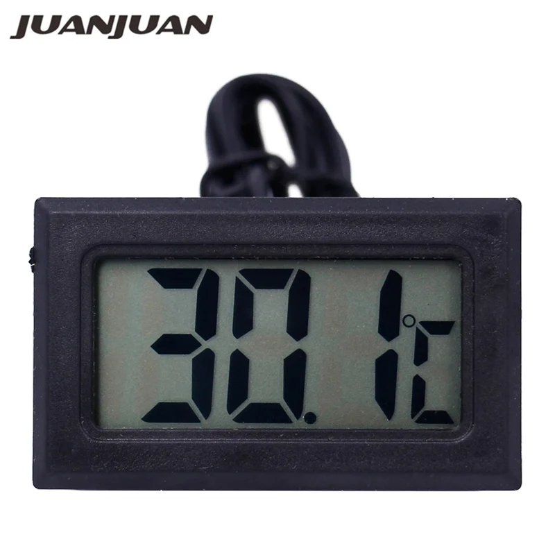 

by DHL fedex 100pcs Display Car refrigerator aquarium fish tank embedded electronic digital thermometer 20% off