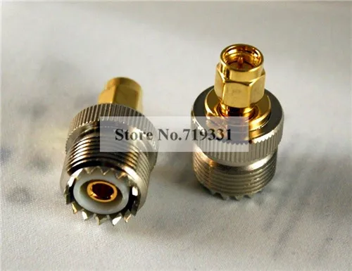 10pcs Adapter SO239 UHF Female Jack to SMA Plug Male RF Connector Straight цена 10pcs Adapter SO239 UHF Female Jack to SMA Plug Male RF Connector Straight цены онлайн