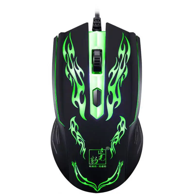

139 USB Light Mouse Cool Breathing Light Game Dedicated Chip Optical Wired Mouses Computer Accessories