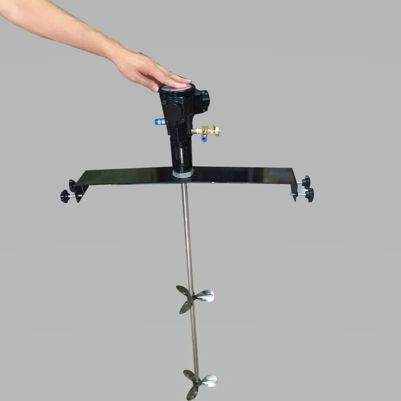 

PAMRARC 50 gallon Industrial mixer Industrial agitator Paint glue mixer Horizontal or wall clamping