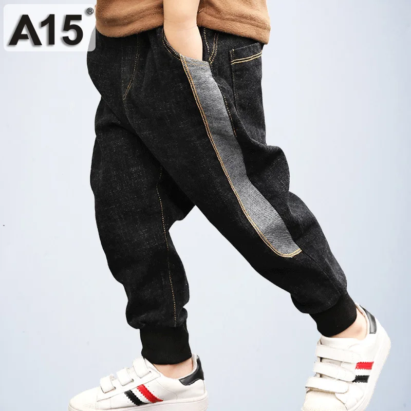 

Kids Pants Toddler Boys Casual Pants Boys Jeans Long Trousers Teenage Clothing Sport Pants Spring Joggers Sportswear Size 6 8 10
