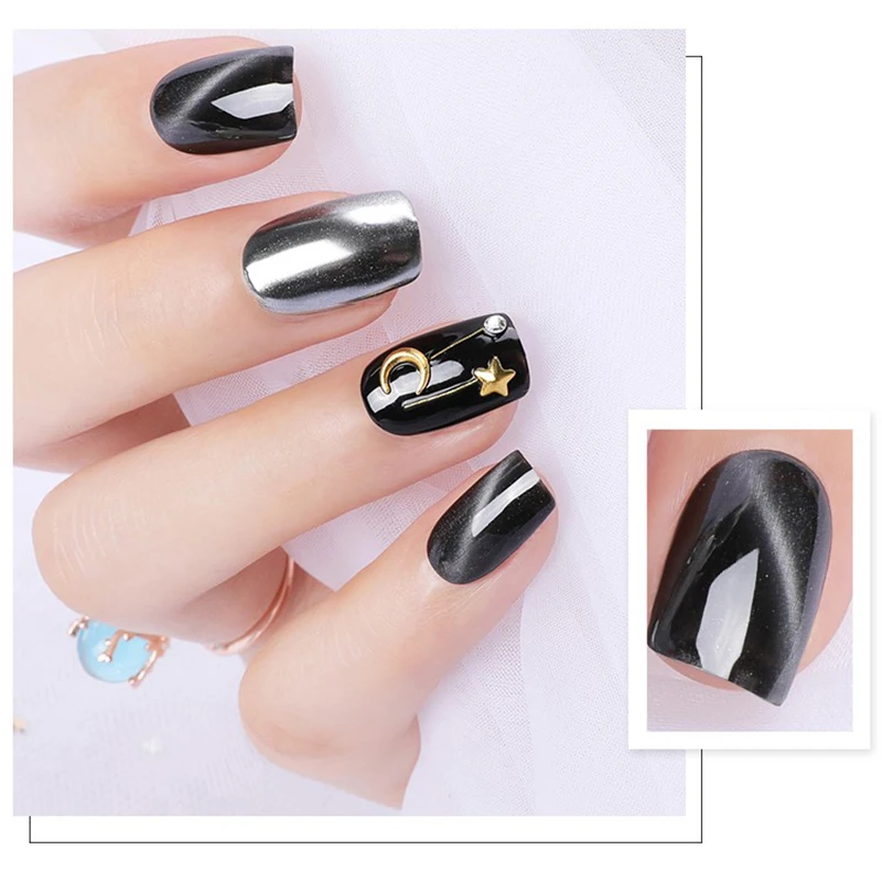 

ASKITO 7ml Cat Eyes Magnetic Soak Off UV Gel Effect Varnish Black Base color Poly varnish UV Polygel Polish wholesale