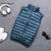 Schinteon 90% White Duck Down Men Vest Gielt Casual Waistcoat Spring Autumn Light Down Jacket Male ► Photo 1/6