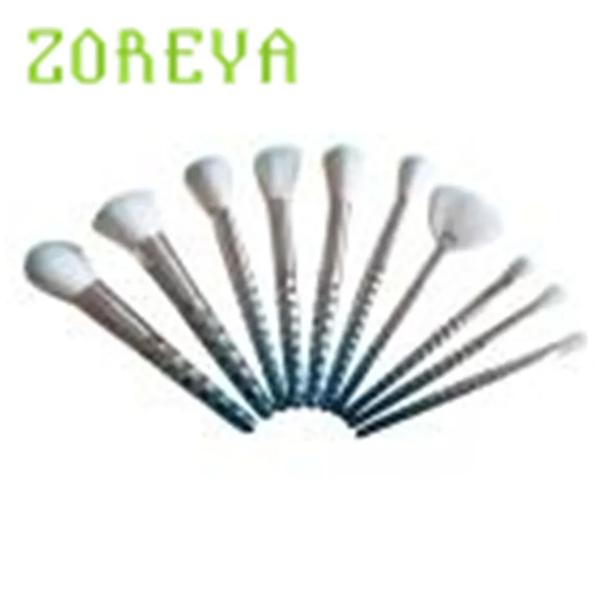 

pincel maquiagemBrush 10PCS Make Up Foundation Eyebrow Eyeliner Blush Cosmetic Concealer Brushes Tool Eco-friendlyA14