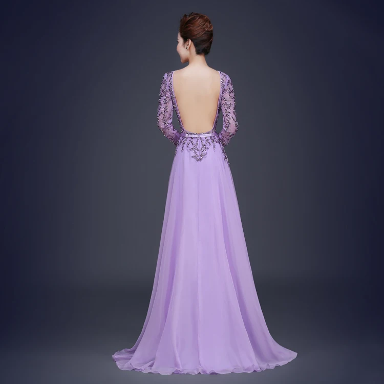 Finove/платья для выпускного вечера с длинными рукавами 2019 Vestidos сексуальное
