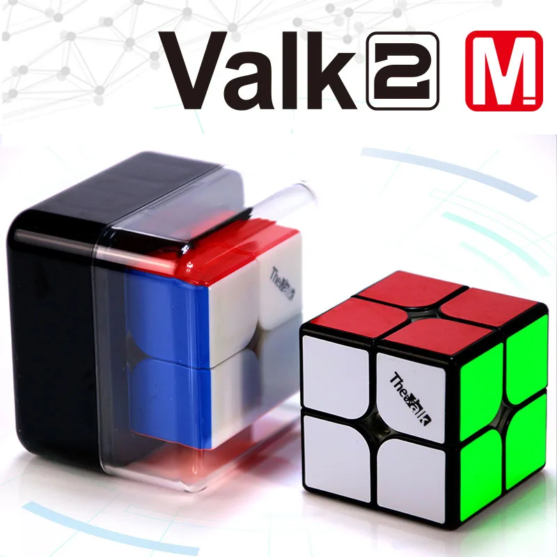 QiYi Valk2 M/POWER M Магнитный скоростной куб головоломка Valk 2 ПРОФЕССИОНАЛЬНЫЕ Забавные