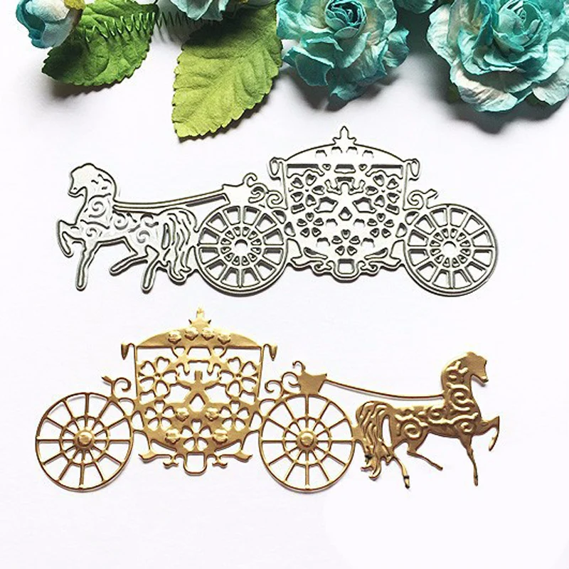 

The fairy tale the carriage metal die cuts metal cutting dies scrapbooking suit for cutting machine
