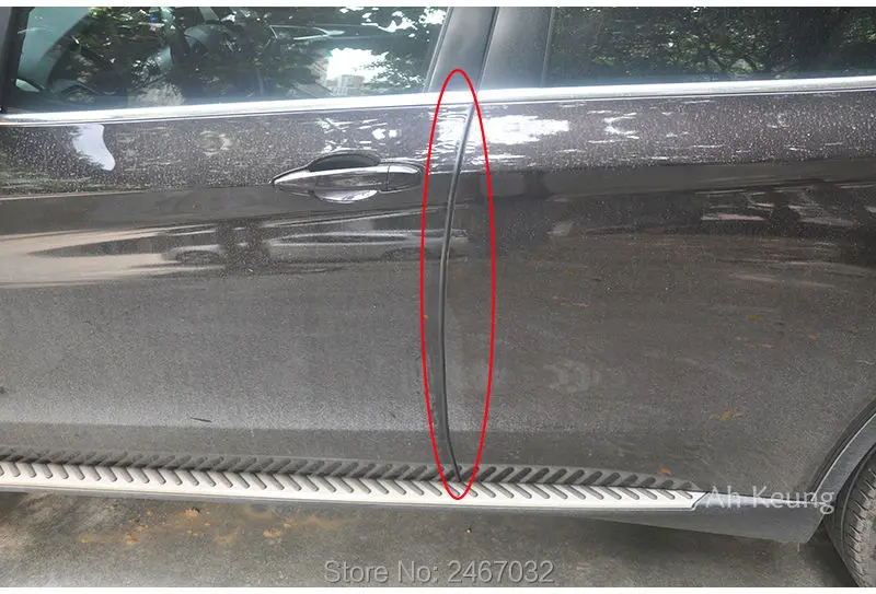 For Nissan Tiida Versa C11 C12 Invisible Car Anti-collision Strip Protector Car Crash Bar Anti-rub Car Door Crash Protector (5)
