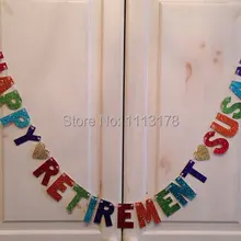 Пользовательский выход баннер- Выпускной фото реквизит/украшения персонализированные гирлянды