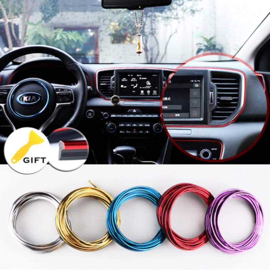 

5M Car Styling Brand Stickers and Decals Car Interior 3D Stickers Decoration on car accessories For Lada granta vesta priora 4x4