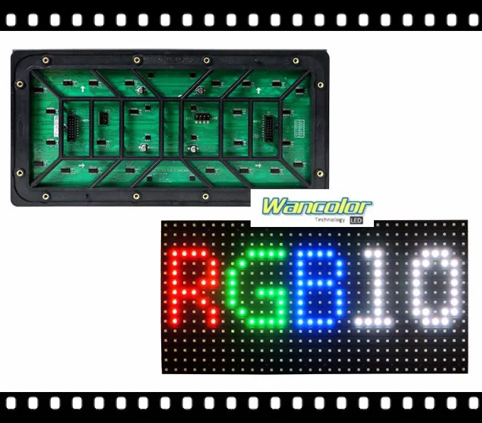 20 шт P10 Открытый полный Цвет светодиодный модуль(320*160 мм)+ RGB Led контроллер+ источника питания