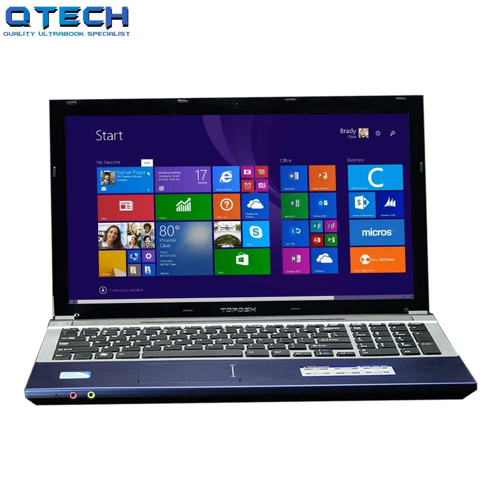 i7 Gaming Laptop 120GB SDD + 750GB HDD + 8GB RAM 15.6
