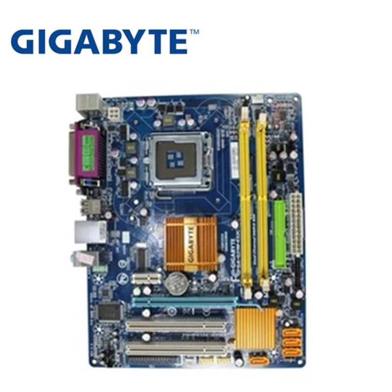 Gigabyte Carte Mere G31 Ga G31m Es2l Pour Ordinateur De Bureau Composant Pc Compatible Avec Processeurs Core 2 Pentiumd Ddr2 4g Atx Socket Lga 775 Modele G31m Es2l D Occasion Aliexpress