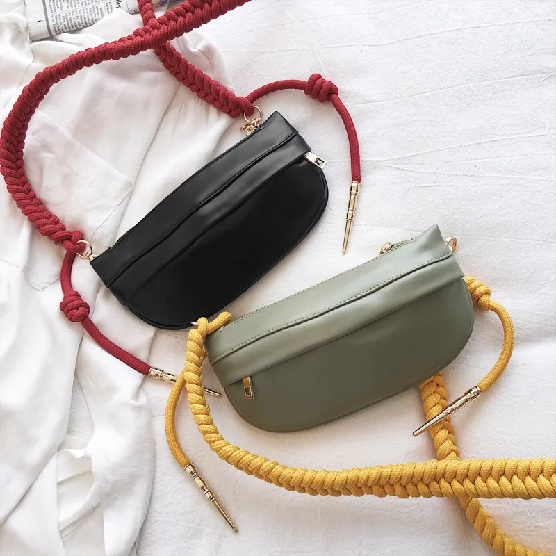 

Bag female 2019 new tidal chest bag female Korean version of the hundred girls fashion single shoulder oblique bag net red bag