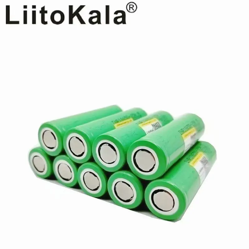 

INR1865025R 20A Liitokala 2500 mah lithium battery discharge Battery Electronic Cigarette 2500 25R mobile power Model backup