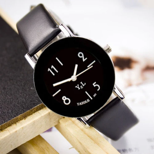 

YAZOLE Fashion Watch Women Small Ladies Wrist Watches For Woman Clock Female Brand Quartz Wristwatches Hours Reloges Black White