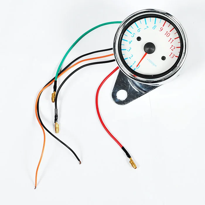 

Motorcycle Inductance Analog Tach Tachometer 13000RPM