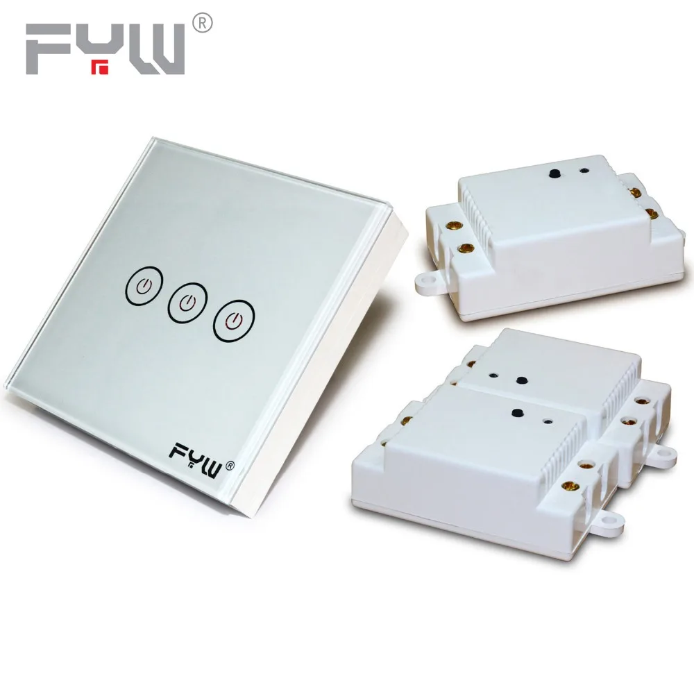 Fyw 3 Gang 3 Way Touch Push Button Light Switch100