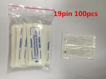 

19pin 100pcs tattoo pen machine embroidery microblading needles Hot Sale Eyebrow Permanent Makeup Needles Blade