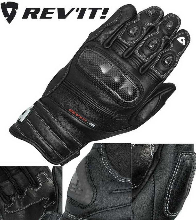 FASHION Netherlands REVIT Curb full leather carbon fiber glove