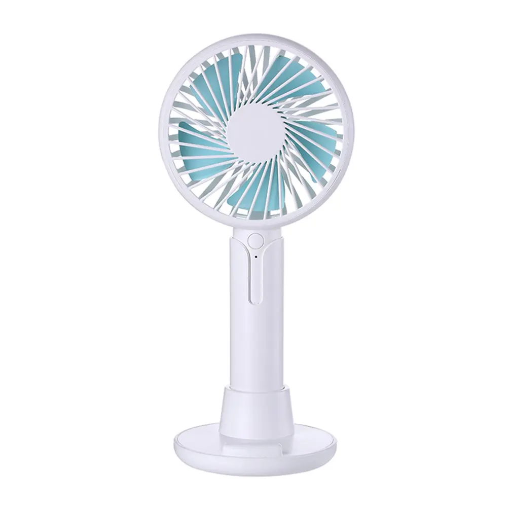 

19323 Mini Cooling Fan Hand-held Fan Adjustable Air Cooler USB Rechargeable For Outdoor