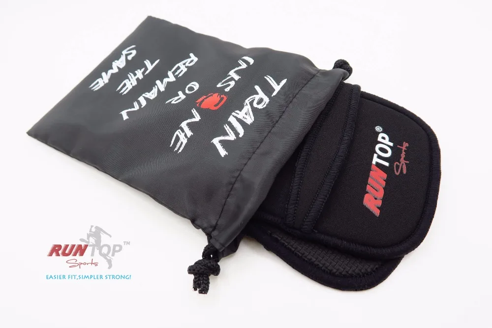 RUNTOP 6 мм тяжелая атлетика PULL UP Grip колодки перчатки Кроссфит тренировки тренажерный зал Тренировка Фитнес Powerlifting защита рук