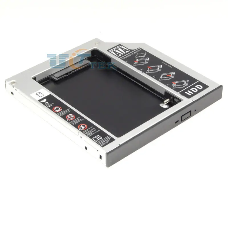 12.7mm SATA Second 2nd HDD Hard Disk Drive Caddy For HP Pavilion DV3 DV4 DV5 DV6 DV7 DV8 CD DVD Optical Bay | Компьютеры и офис