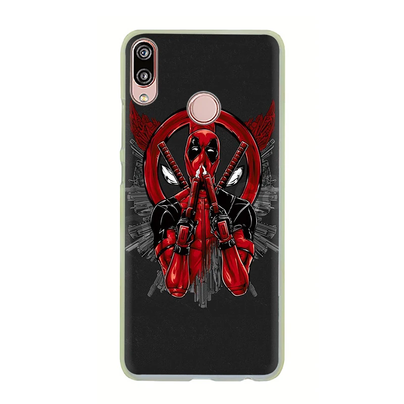 Жесткий чехол для телефона Marvel Мстители Jorker Dead Pool для huawei Honor 6A 6C 7A Pro 7C 7X8 9 10 Lite 8C 8X Play - Цвет: H14