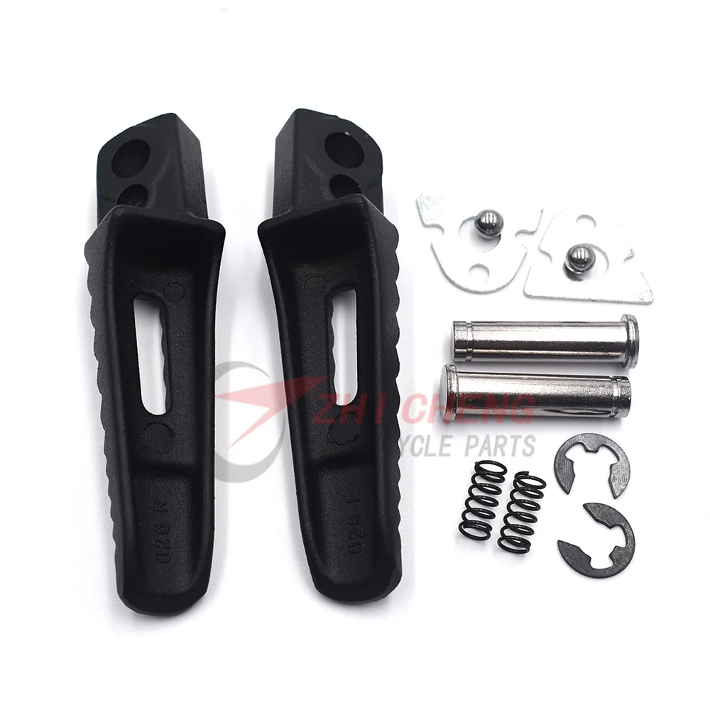 Motorcycle Footrests Motorcycle Foot Pedals Motorcycle Front Rear Footrests Foot pegs For Suzuki GSR400 GSR600 GSXR600 GSXR750 GSXR1000 GSX1300R GSXR1300 B-king Hayabusa