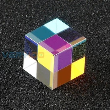 

15mm Defective Optical Galss RGB Prism X-CUBE for Physics Teach Decoration Art