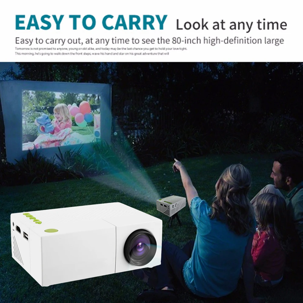 UK Standard Mobile Portable LCD Projector Built-in Speaker Home Theater Movie Mini Projector Home Cinema System DLP HDMI Video UK Standard Mobile Portable LCD Projector Built-in Speaker Home Theater Movie Mini Projector Home Cinema System DLP HDMI Video