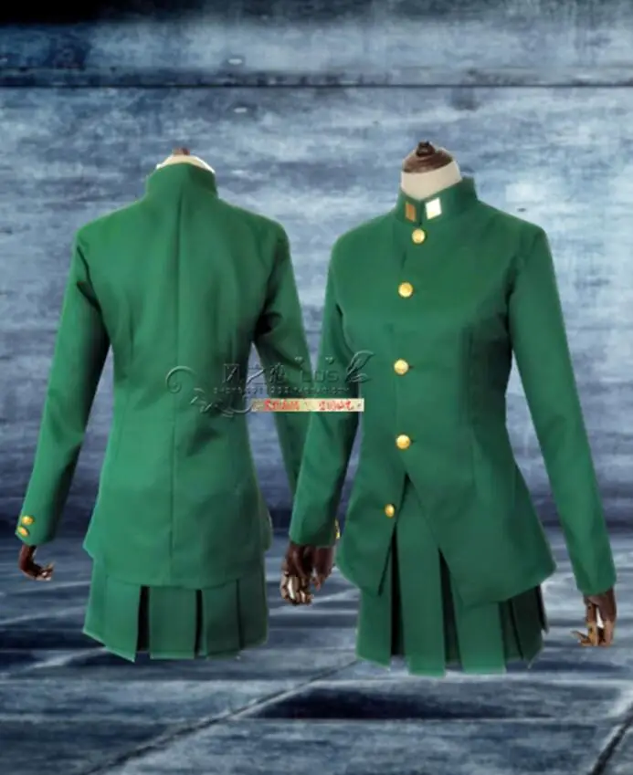 JoJo's Bizarre Adventure Noriaki Kakyoin Cosplay Costume Women Style