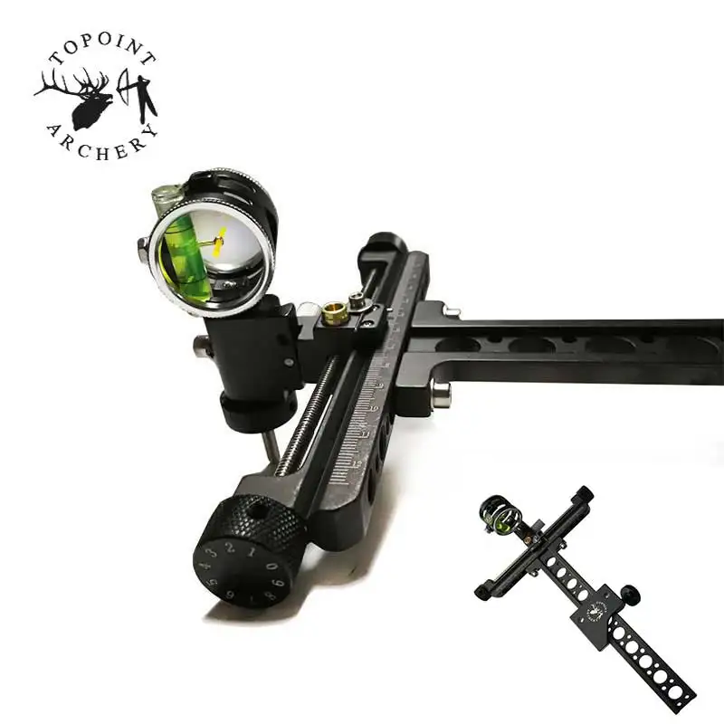 Archery 4x Compound Bow Sights Laser 0.059" Micro Adjust Illuminated