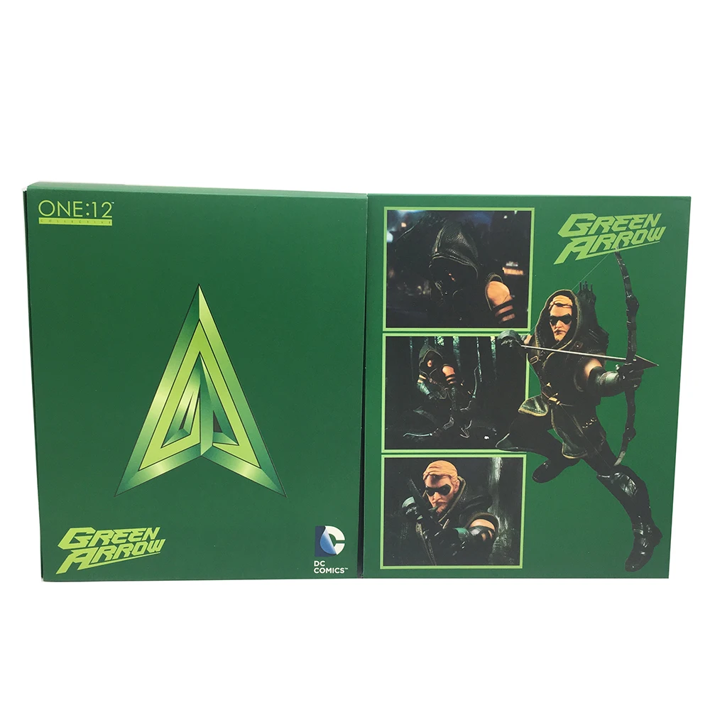 6inch 15cm Mezco DC Comics Green Arrow One:12 Collective Action Figure Toy Doll Gift for Kids