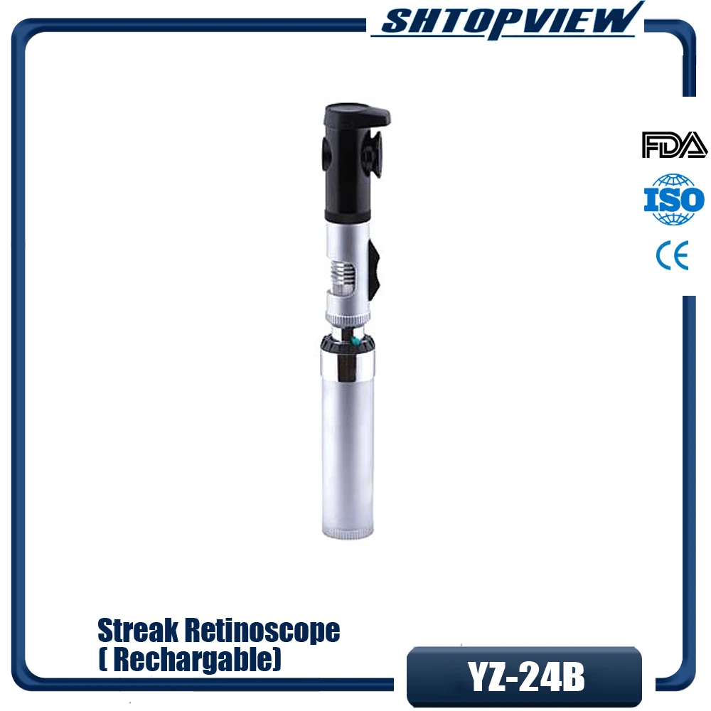Ophthalmic Instruments Rechargeable YZ 24B Streak Retinoscope with