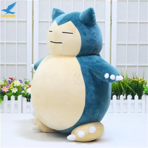 Fancytrader 59'' Giant Stuffed Snorlax Plush Anime Soft Animal Doll Pillow Bed Best Gift Can Buy Skin Cover Only (11)
