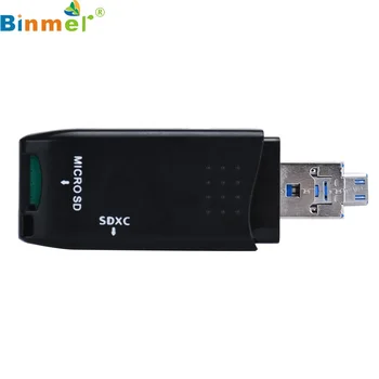 

Beautiful Gift New MINI 5Gbps Super Speed USB 3.0+OTG Micro SD/SDXC TF Card Reader Adapter U Disk Wholesale price Jul4