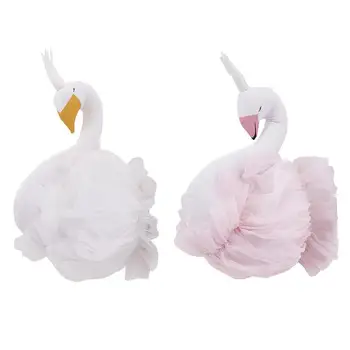 

Wall Decor Swan Doll Hanging Decoration Cute Animal PP Cotton Plush Wall Decor Child Girl Baby Room Decking Home Adornment