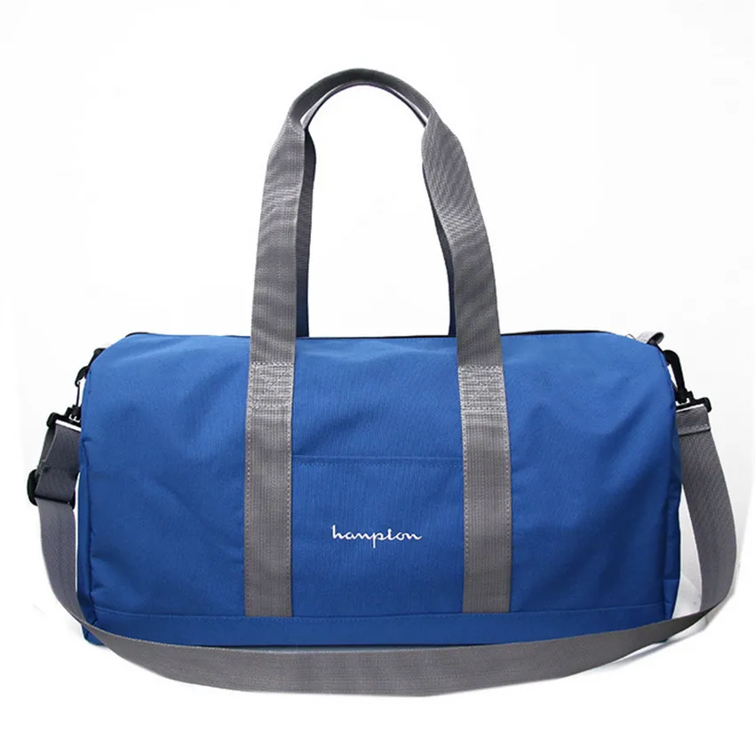 Спортивная сумка, дорожные сумки, дорожные сумки, багаж - Цвет: Синий