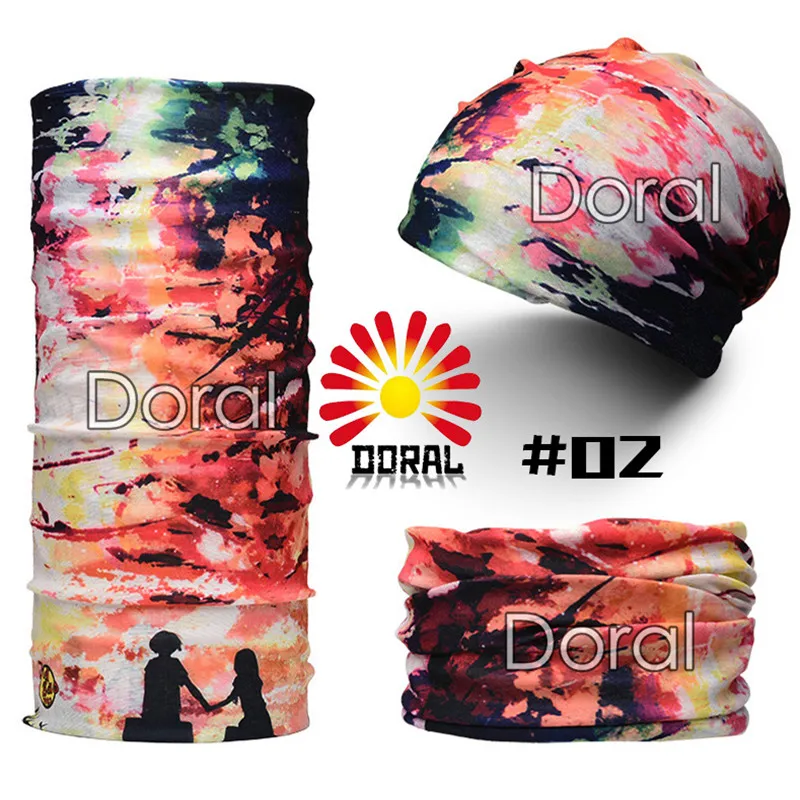 25*48cm Multifunctional Seamless Bandana Polyester Microfiber Womans