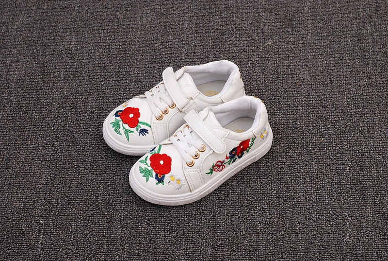 Scsech New Kids Shoes For Girls Fashion Children Casual Shoes Moccasins Printing Ultra-light comfortable Pu Shoes S8940 (4)