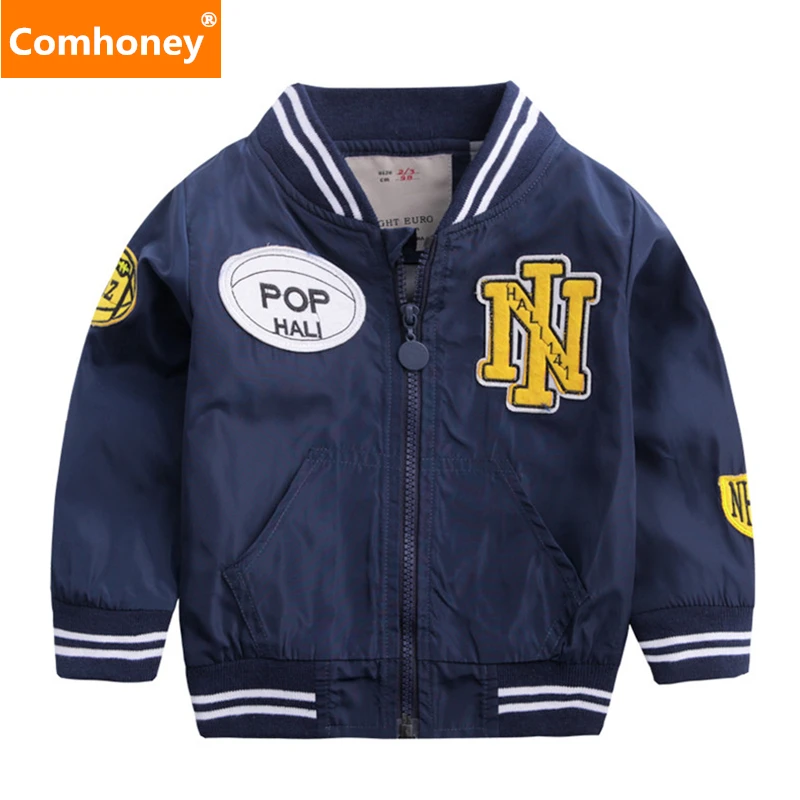 jackets for boys Coat Spring Jacket Infant Coat Top Sport Baseball