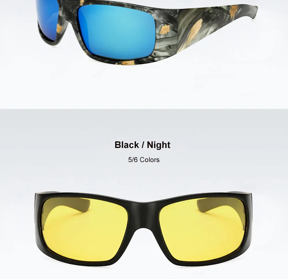 VEGA Eyewear Sports Camouflage Glasses Men Women Sports Sunglasses Polarized Biker Camo Sunglasses Sport Goggles 208 (11)