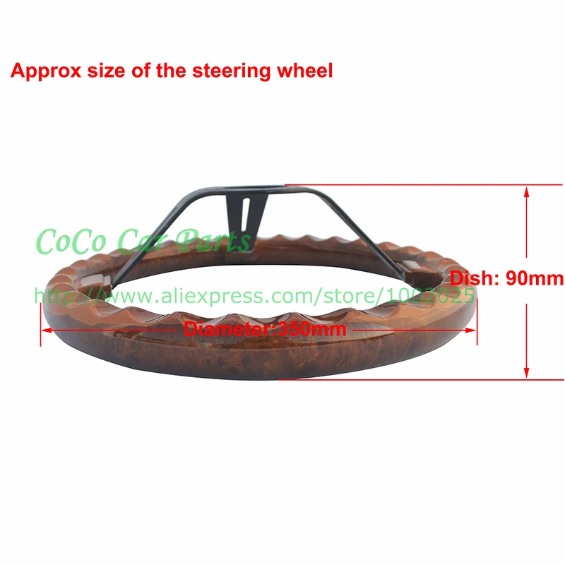 LYJ wood look steering wheel1