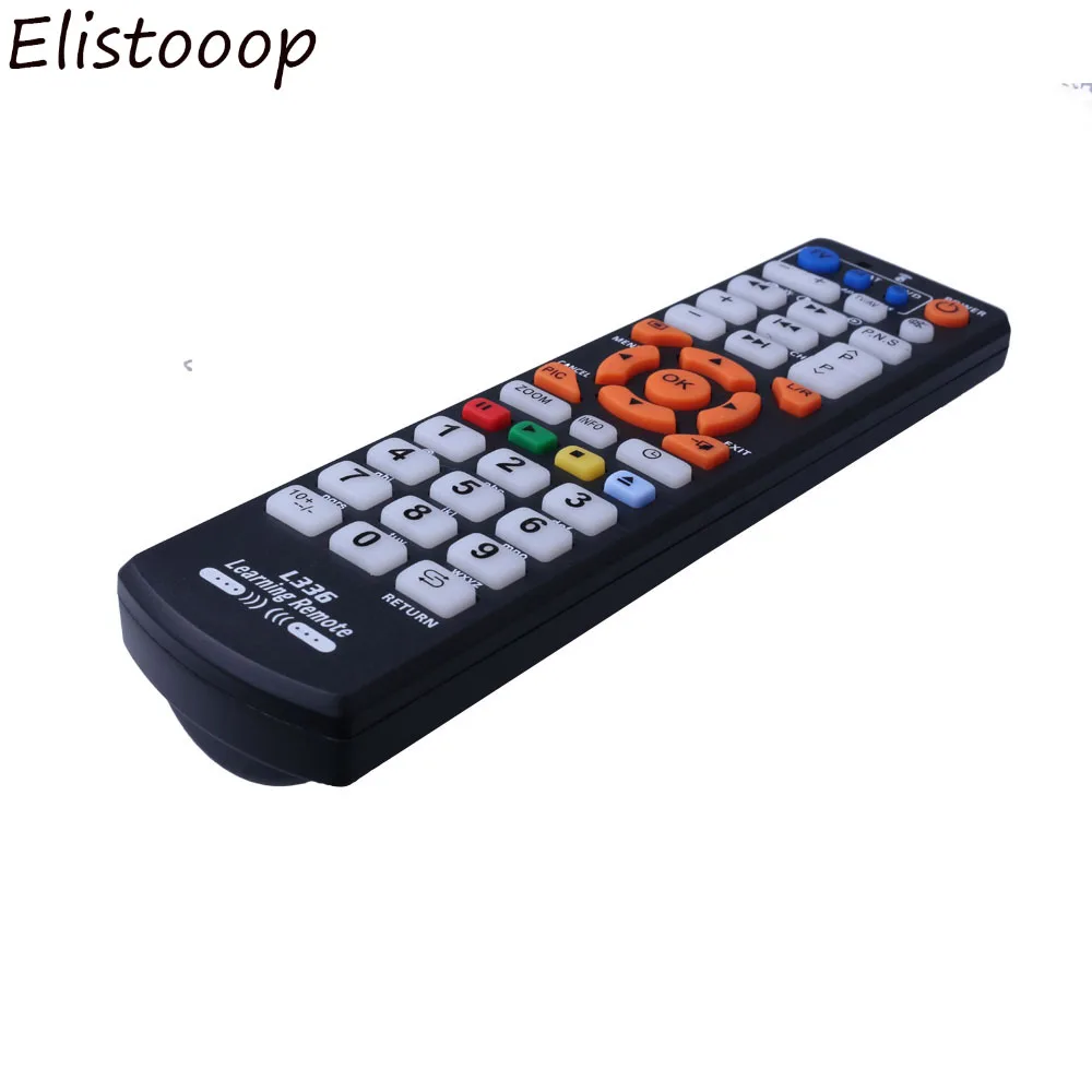 Elistoooop универсальный пульт дистанционного управления l Профессиональный пульт дистанционного управления s с функцией обучения поддерживает tv SAT DVD Smart control Part2018