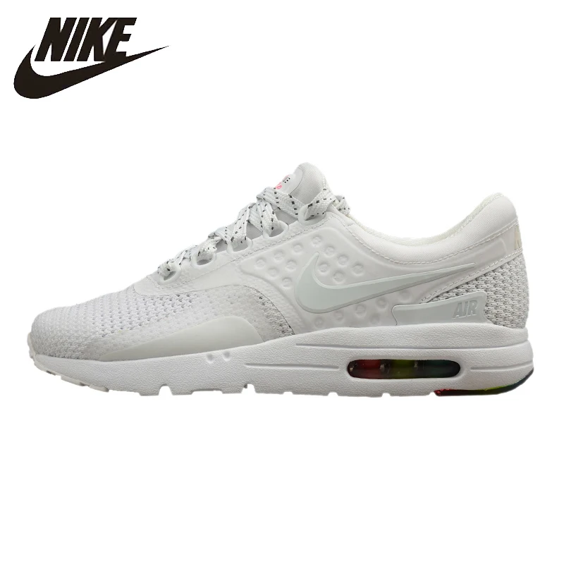 Nike New Arrival AIR MAX ZERO QS Men's Running Shoes Shock Absorption Breathable Lightweight Non-slip Sneakers 789695-101